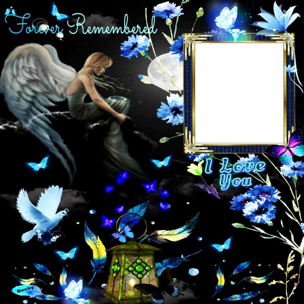 forever remembered Montage photo