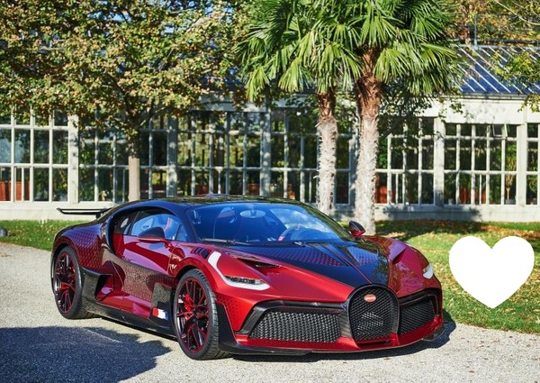 Bugatti Photomontage