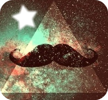 Moustache Fotomontage