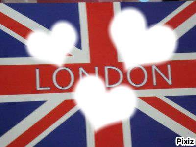 I Love london Fotomontáž