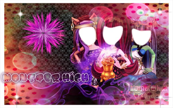 Monster High 13 Wishes Photo frame effect