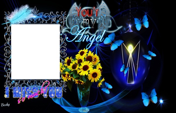 your my angel Montage photo