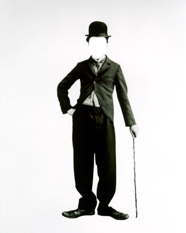 Charlie Chaplin Φωτομοντάζ