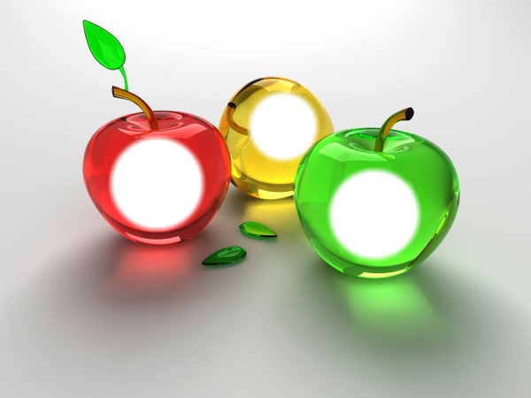 apple couleur Фотомонтаж