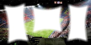 foot barcelone Photomontage