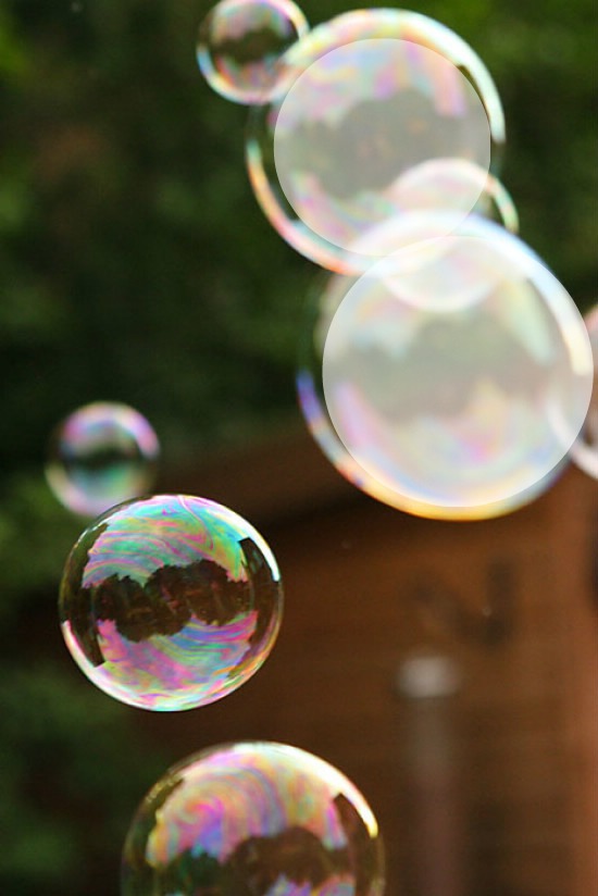 пузыри Fotomontaggio