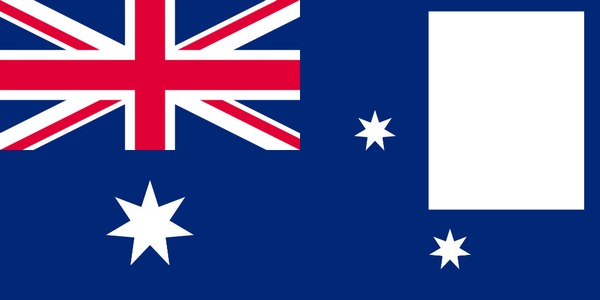 Australia flag 1 Photomontage