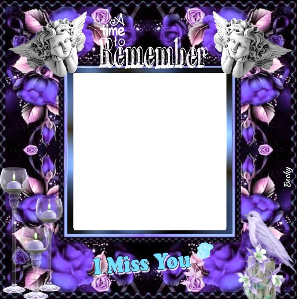 a time to remember Photo frame effect