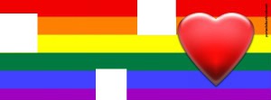 Bandera LGBT Montaje fotografico