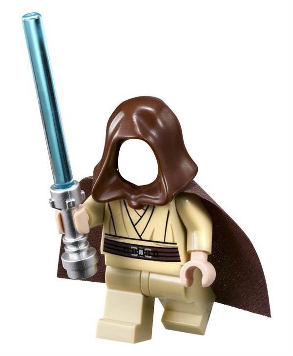Lego Anakin Фотомонтажа