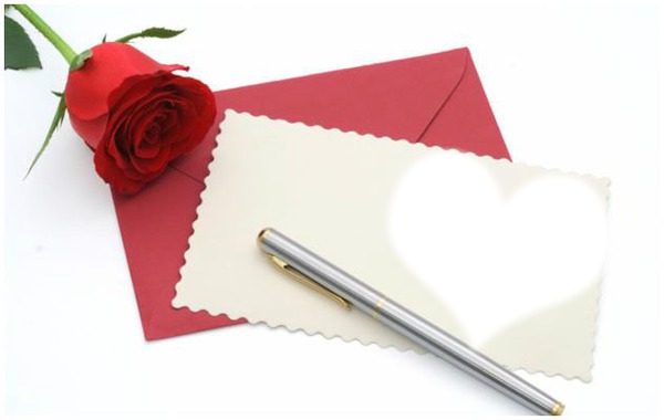 lettre d'amour Φωτομοντάζ