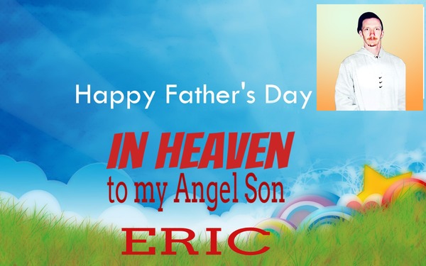 Happy Father’s Day in Heaven Fotomontažas