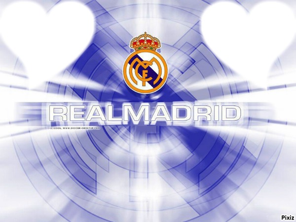 REAL MADRID Photo frame effect