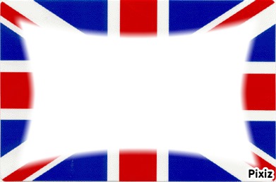 le drapeau d'angletrre Фотомонтаж
