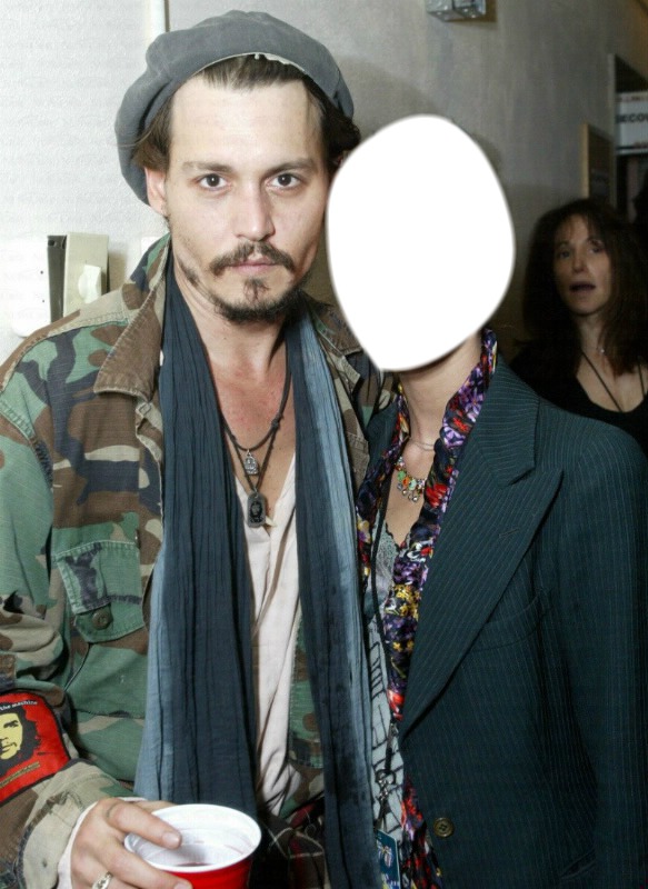 Johnny Depp Fotomontaggio