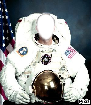 Neil Armstrong Fotomontage