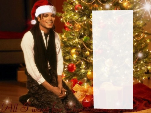 Michael's christmas Photo frame effect