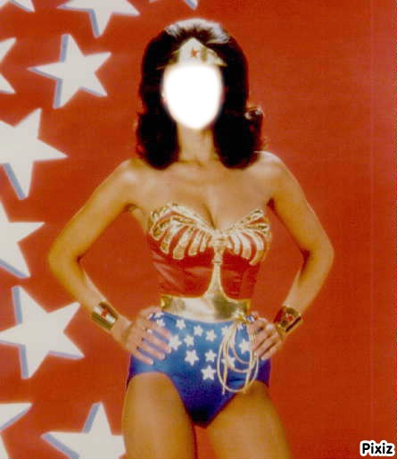 Wonder Woman Фотомонтажа