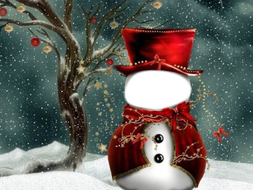 snowmen Fotomontage