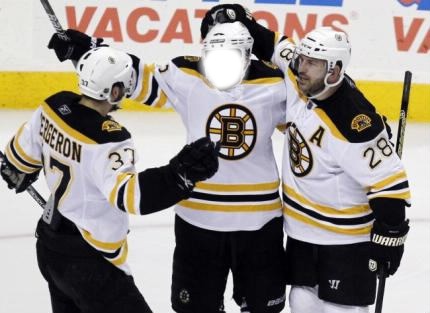Hockey Boston Bruins Montaje fotografico