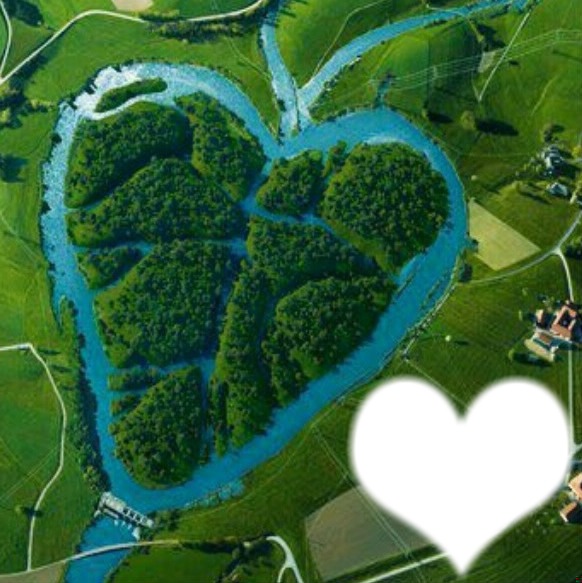 Heart River, Dakota Photomontage