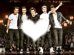 coeur one direction Photo frame effect