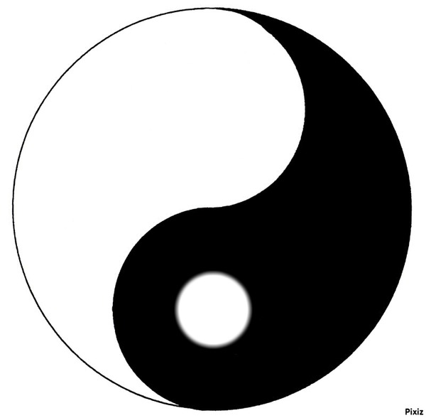 ying & yang Fotómontázs