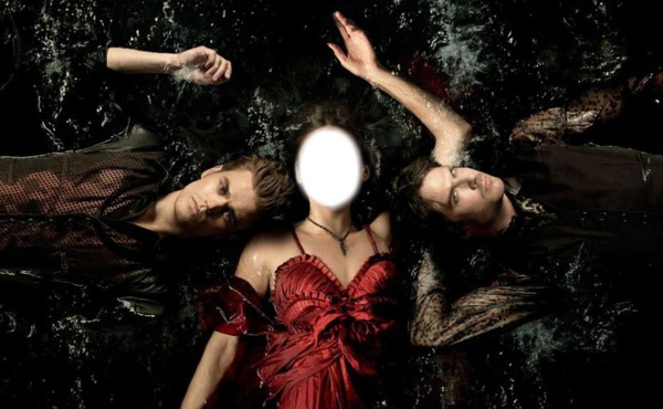 Dans la série Vampire Diaries, Ada séduirait Damon. Montage photo