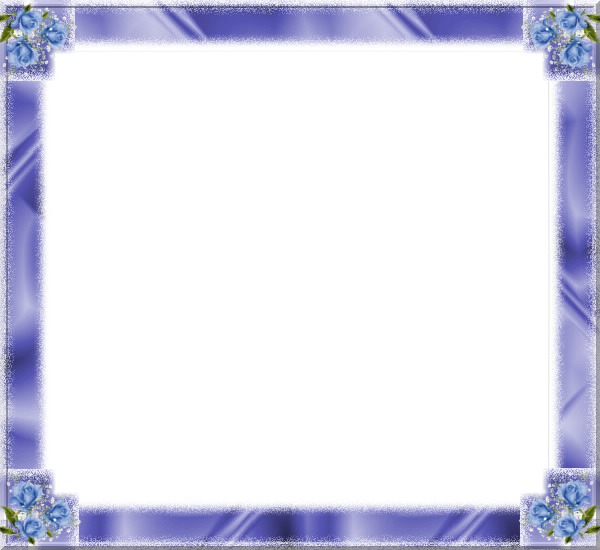 cadre bleu et rose bleu Photo frame effect