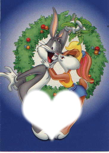 Lola Bunny end Bugs Bunny Love Fotomontaggio