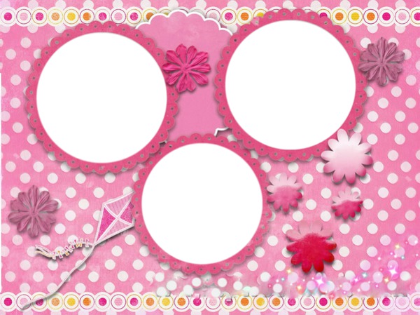 Pinky and Cute Photo frame effect