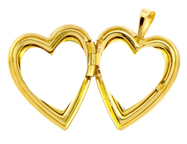 two gold heart Fotomontažas