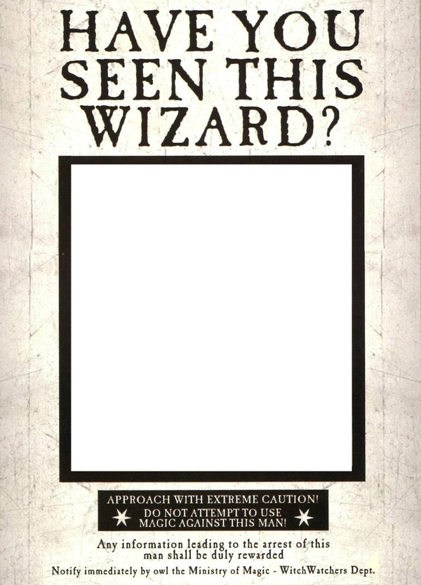 Affiche Harry Potter Fotomontaža