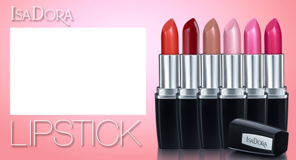 lipstick rouge Photomontage