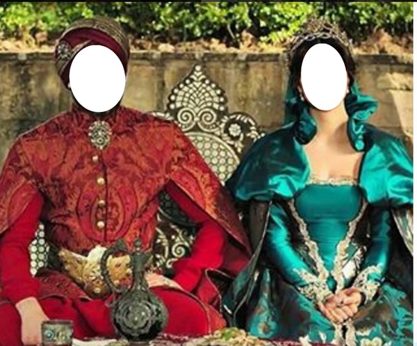 kösem sultan Photo frame effect