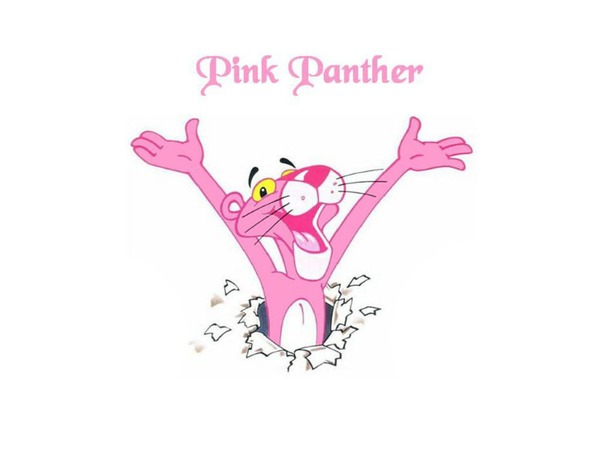 Pink Panther 8 Photo frame effect