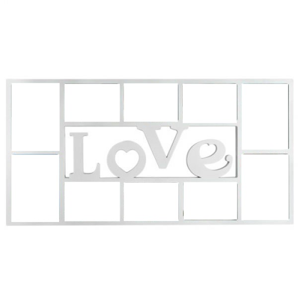 Love foto collage Photo frame effect