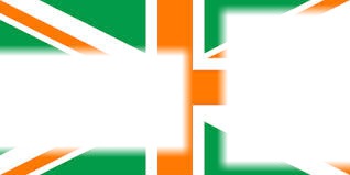 Drapeau Anglais/Irlande Fotomontage