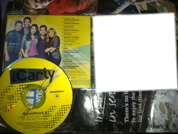 cd de icarly Fotomontagem