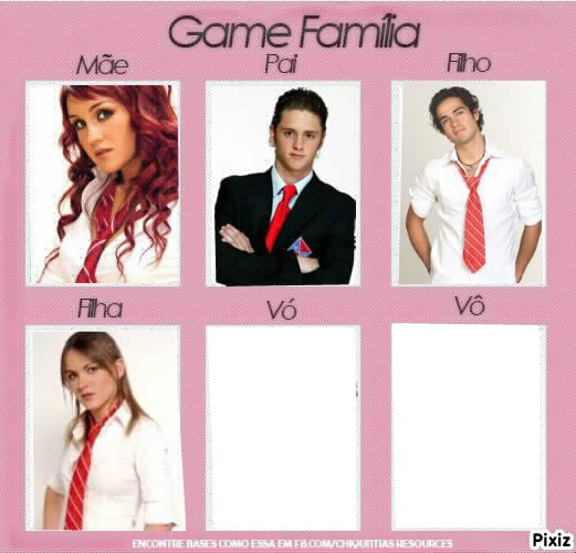 game familia rbd Fotomontáž