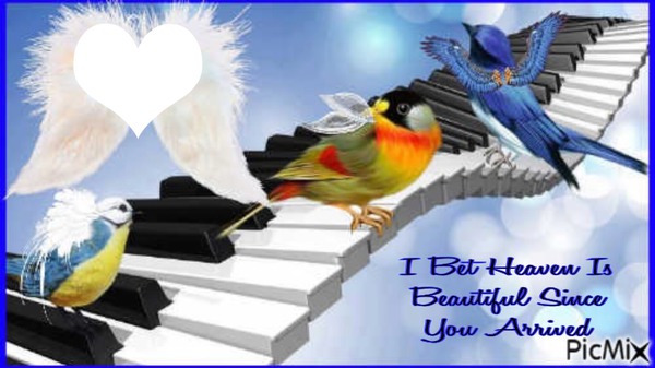 bet heaven is beautiful Montage photo