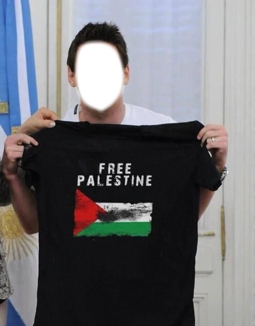 free palestine Fotomontagem