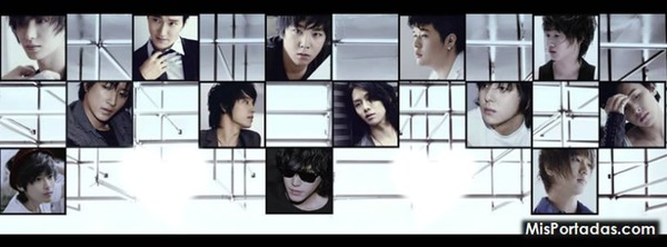 Kpop Super Junior Corazones Photomontage