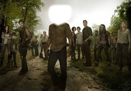 The Walking Dead Photo frame effect
