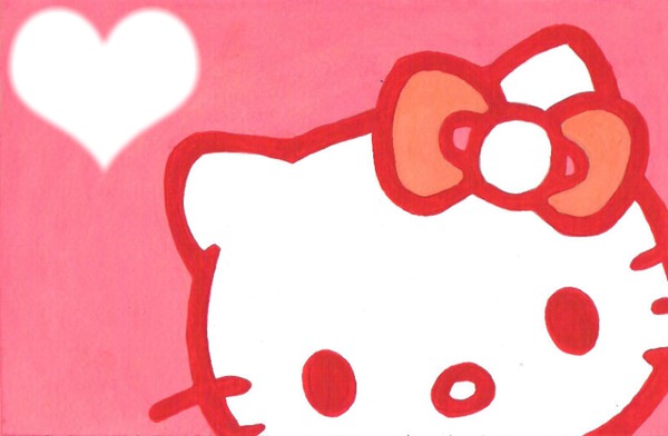 Hello Kitty Photo frame effect