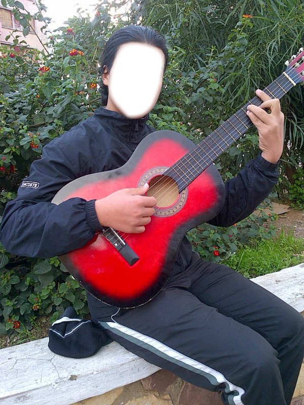 guitare Fotomontāža