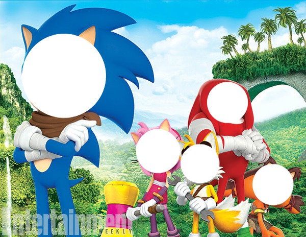 Sonic Boom Montaje fotografico