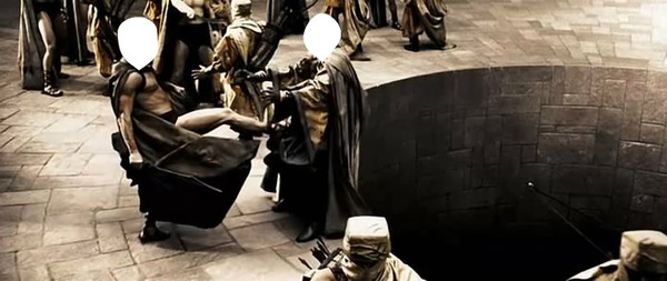 this is sparta Photomontage