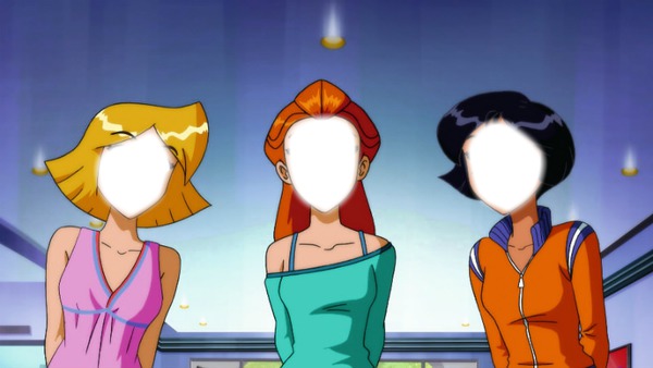 Totally spies Fotomontage