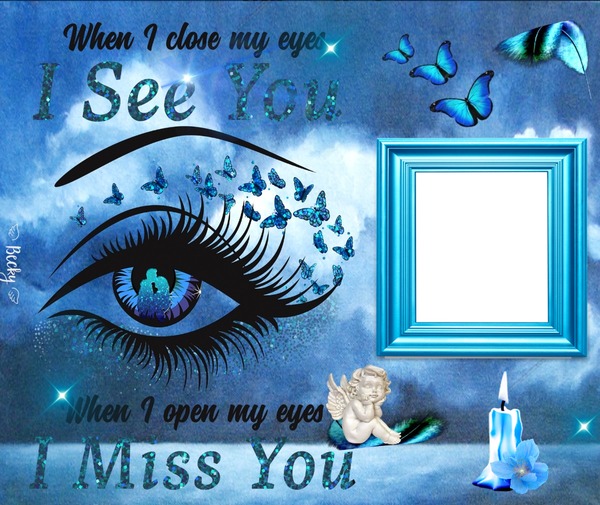 when i close my eyes Montage photo